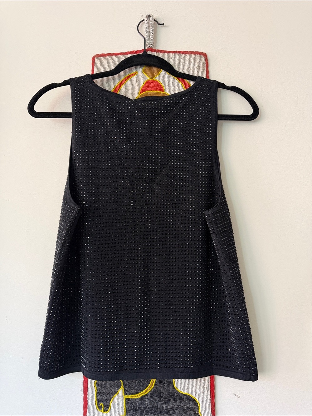 “MANGO” Beautiful NWT Rhinestone Top - Picture 4 of 5